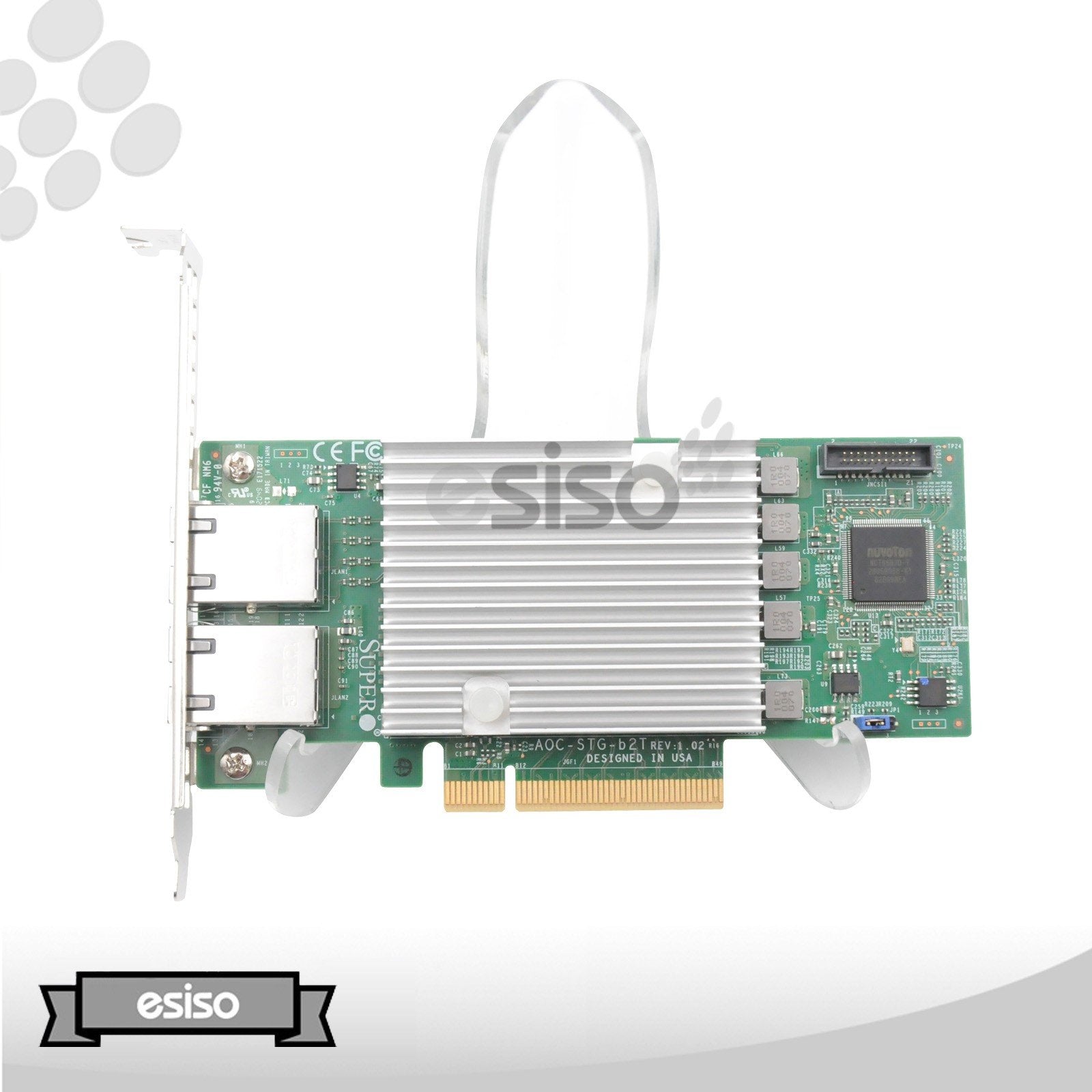 AOC-STG-B2T SUPERMICRO AOC 2-PORT 10GBASE-T PCIE NETWORK ADAPTER