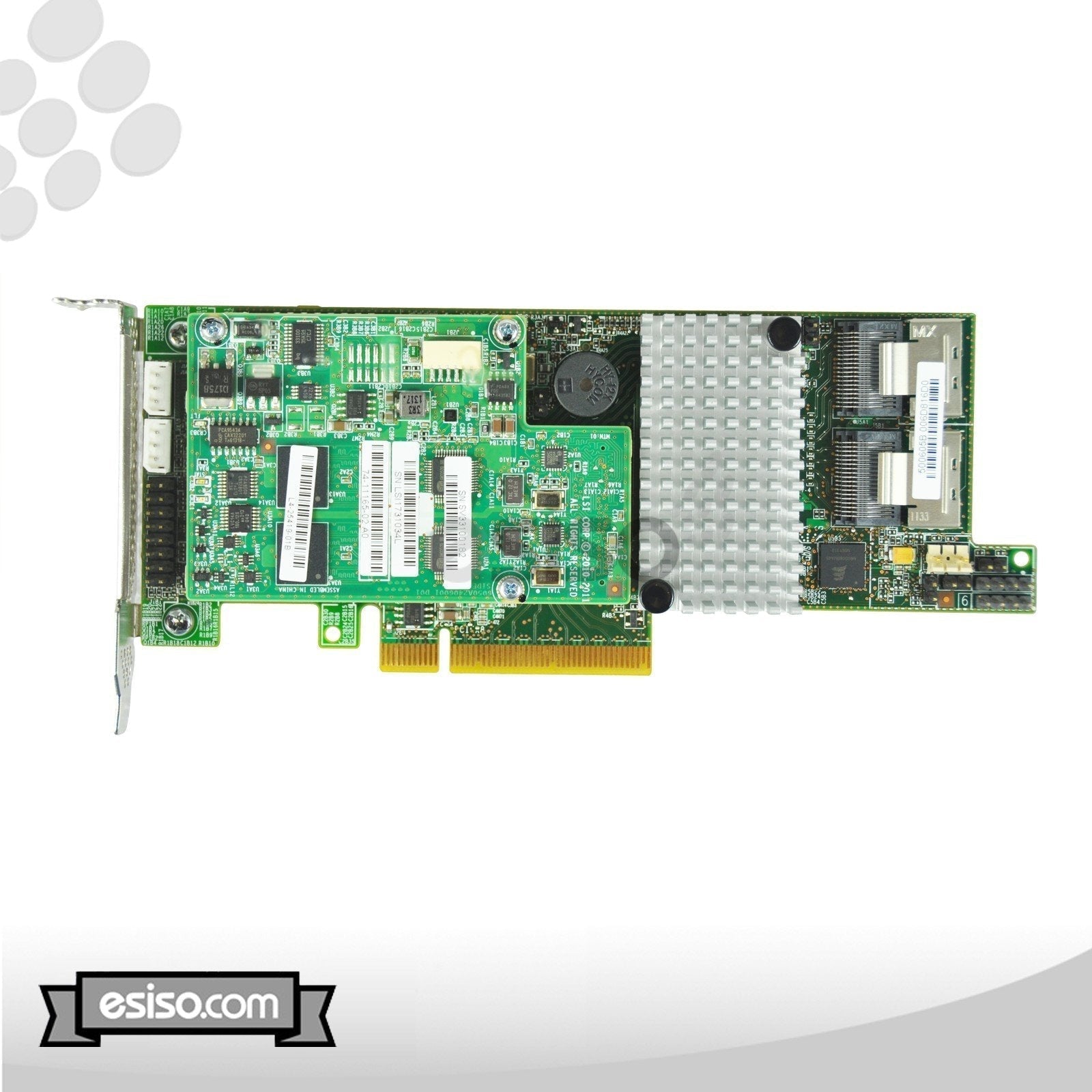 SAS9271-8I LSI MEGARAID SAS 9271-8I 6GB/S PCIE RAID CONTROLLER W/ BOTH BRACKET