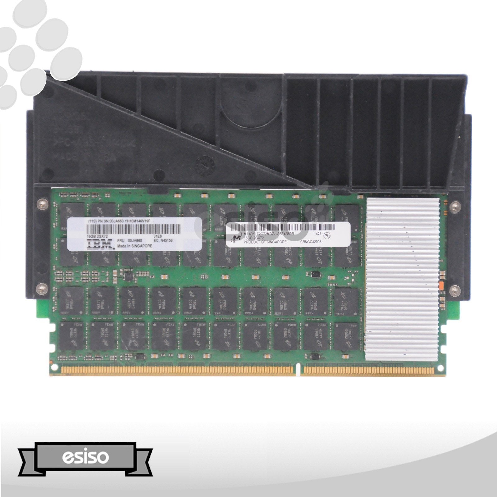 00JA660 MT40KLF2G72MDZ-1G6 IBM/LENOVO 16GB 2GX72 PC3-12800R MEMORY MOUDLE (1x16GB)