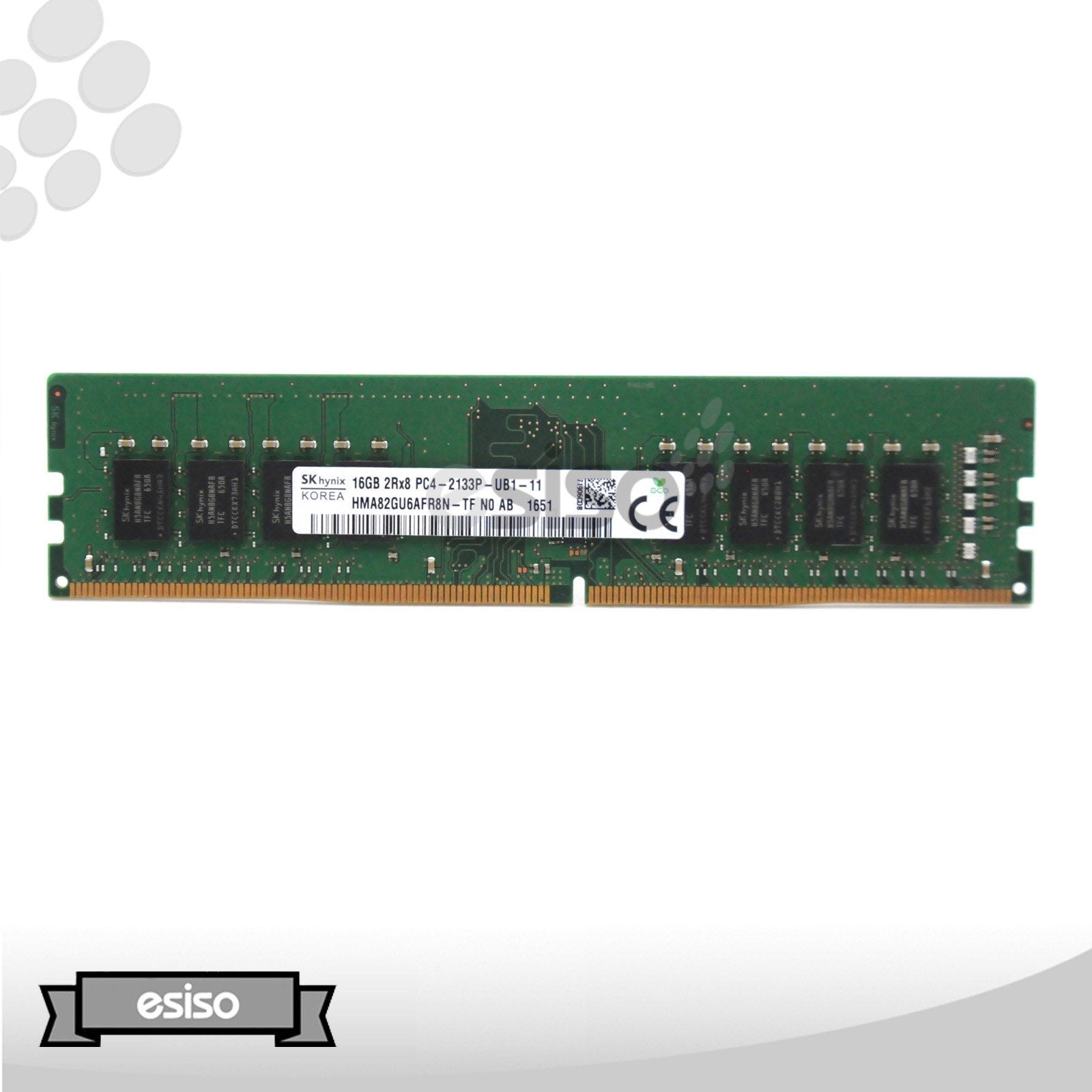 HMA82GU6AFR8N-TF HYNIX 16GB 2RX8 PC4-2133P 1.2V DDR4 MEMORY MODULE (1X16GB)