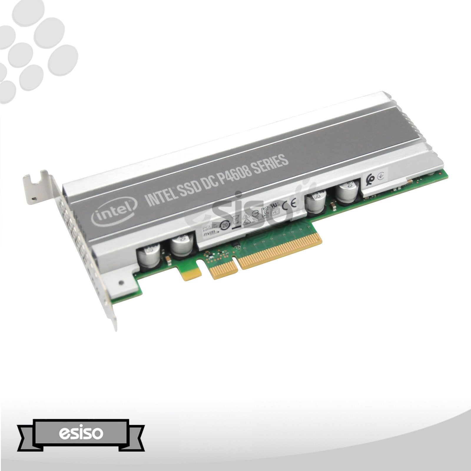 SSDPECKE064T7S INTEL 6.4TB MLC NVME PCIE HH-HL DC P4608 SERIES SOLID STATE DRIVE