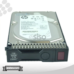 658102-001 658079-B21 ST2000NM0033 HPE 2TB 7.2K 6G LFF 3.5" SATA MDL SC HARD DRIVE