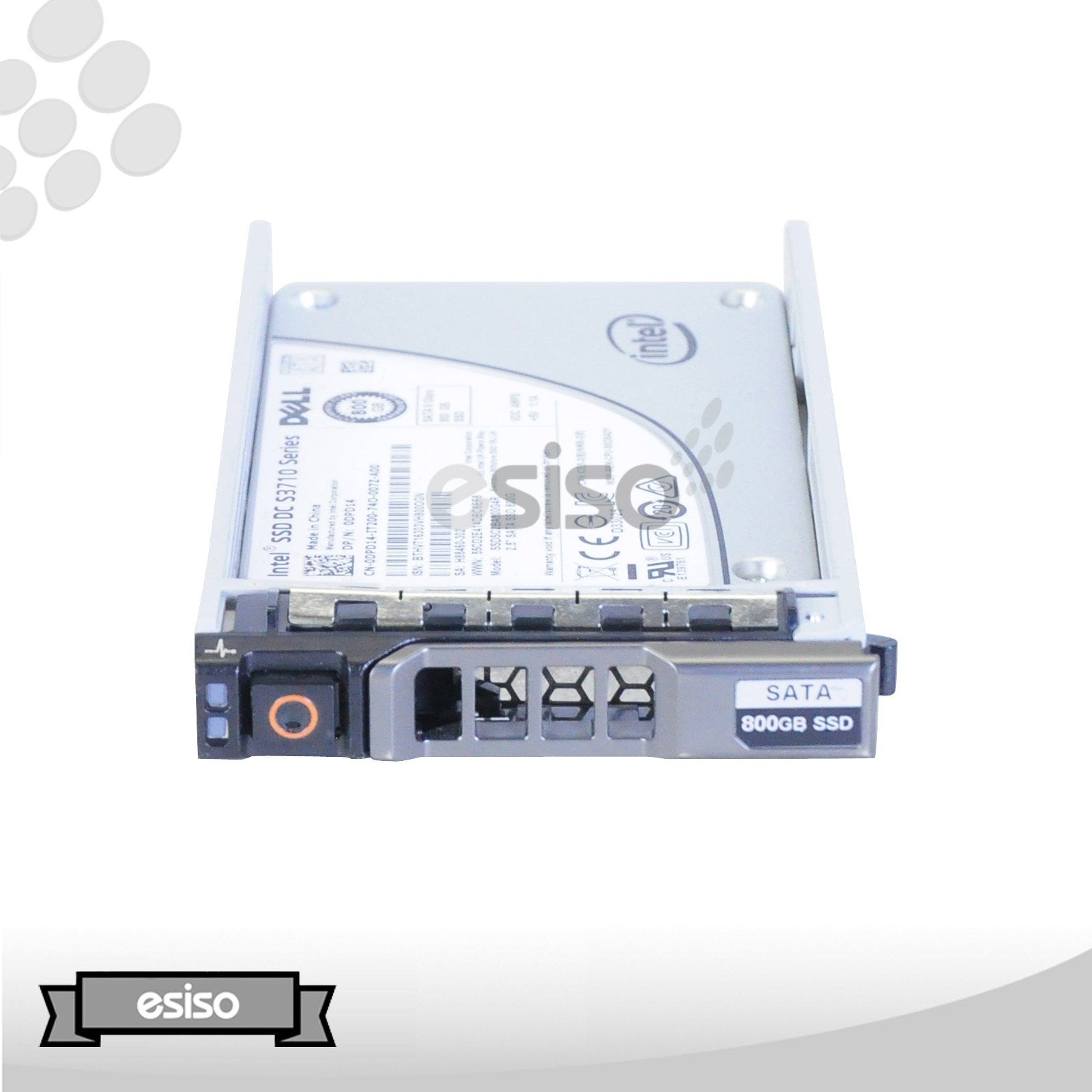 DPD14 0DPD14 SSDSC2BA800G4R S3710 DELL 800GB 6G 2.5" SATA MLC SOLID STATE DRIVE