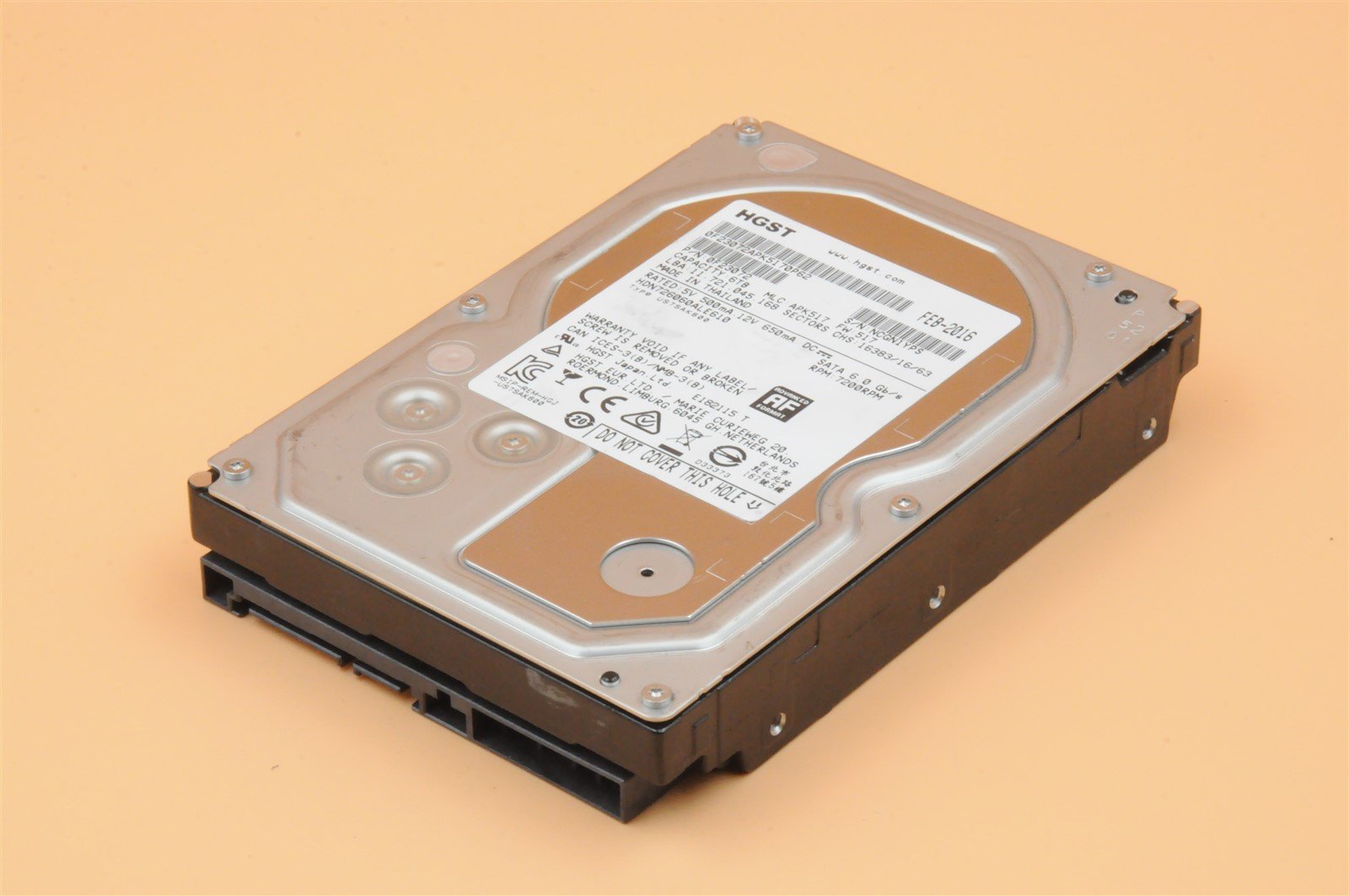 HDN726060ALE610 HGST 6TB 7.2K 6G LFF 3.5" SATA ENTERPRISE NAS HARD DRIVE