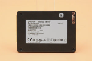 MTFDDAK800MBB MICRON M500DC 800GB 6G 2.5" SATA MLC ENTERPRISE SOLID STATE DRIVE