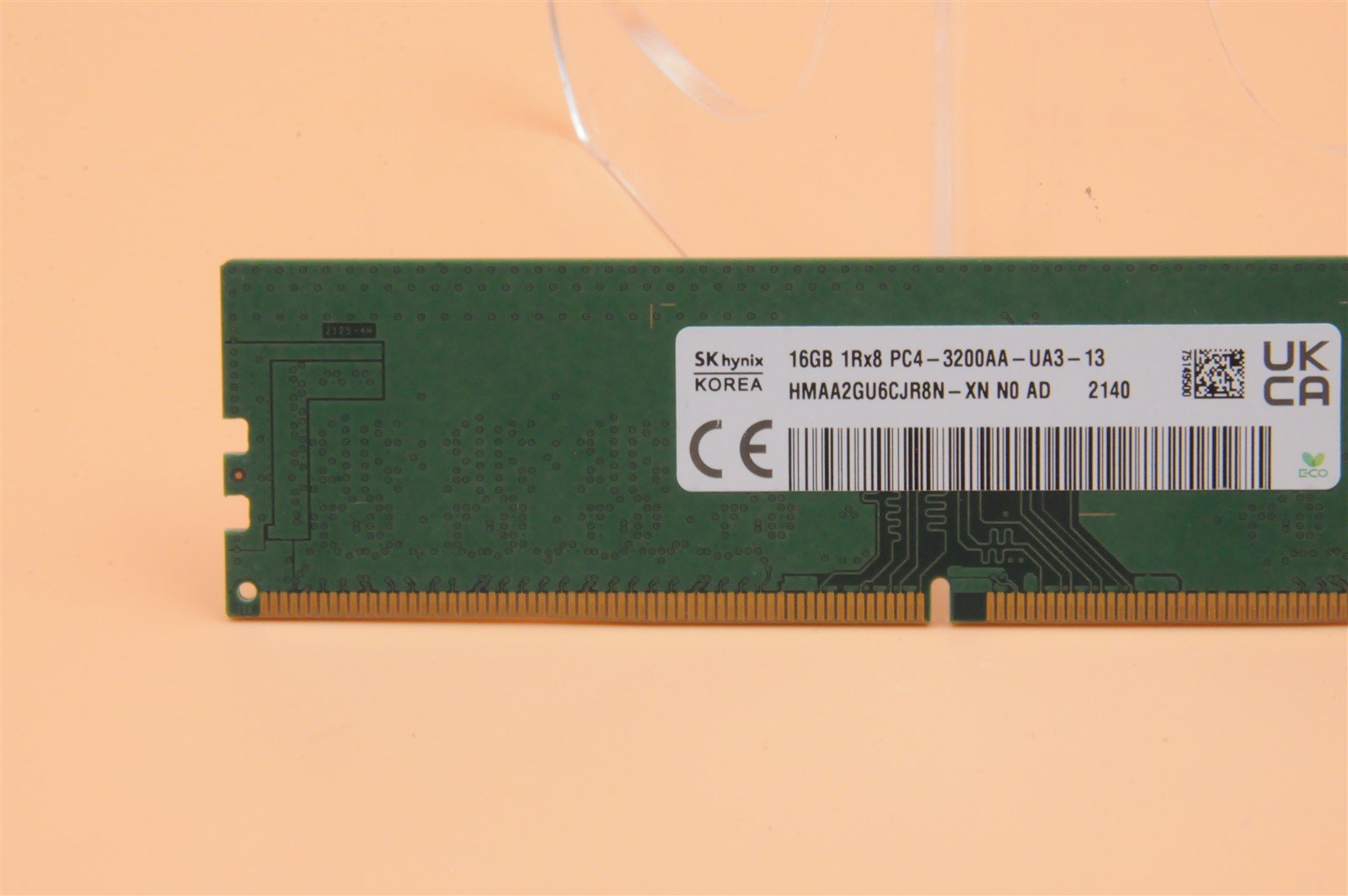 HMAA2GU6CJR8N-XN HYNIX 16GB 1RX8 PC4-3200AA 1.2V UDIMM NON-ECC MEMORY (1x16GB)