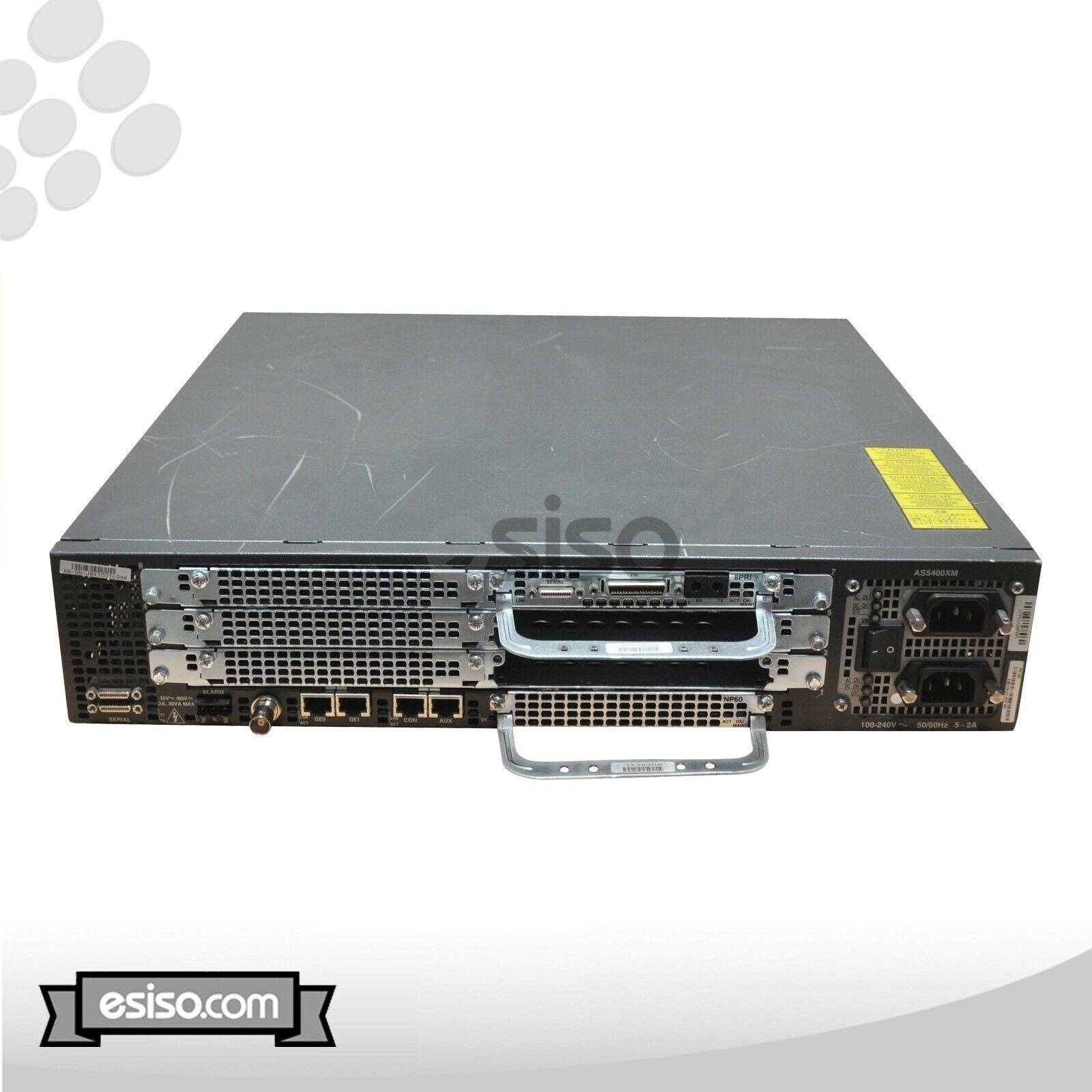 CISCO AS5400 Universal Access Gateway Router 2x 10/100/1000 AS54XM-AC-RPS MH