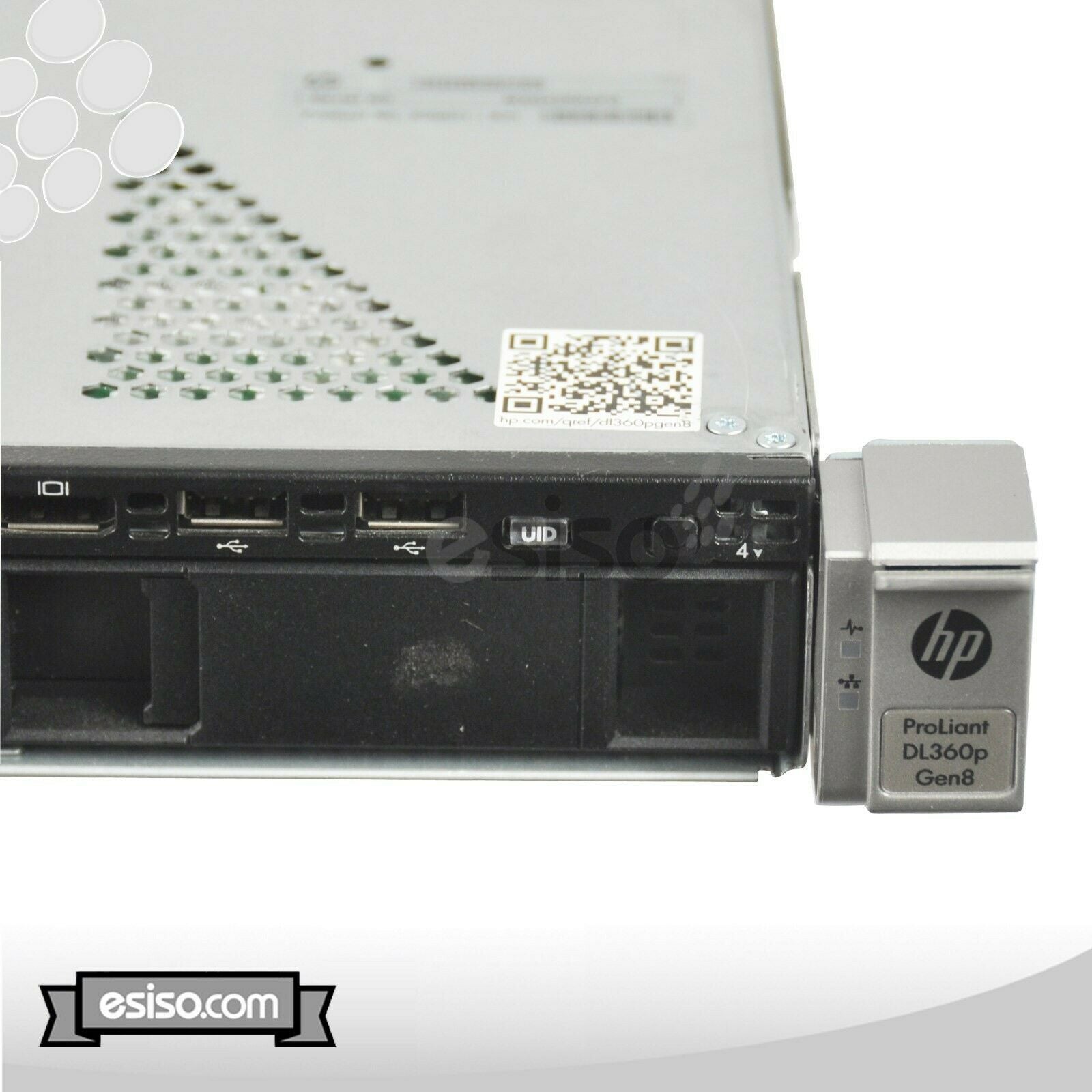 HP Proliant DL360p G8 SERVER LFF 2x EIGHT CORE E5-2660 2.2GHz 96GB RAM 4x TRAYS