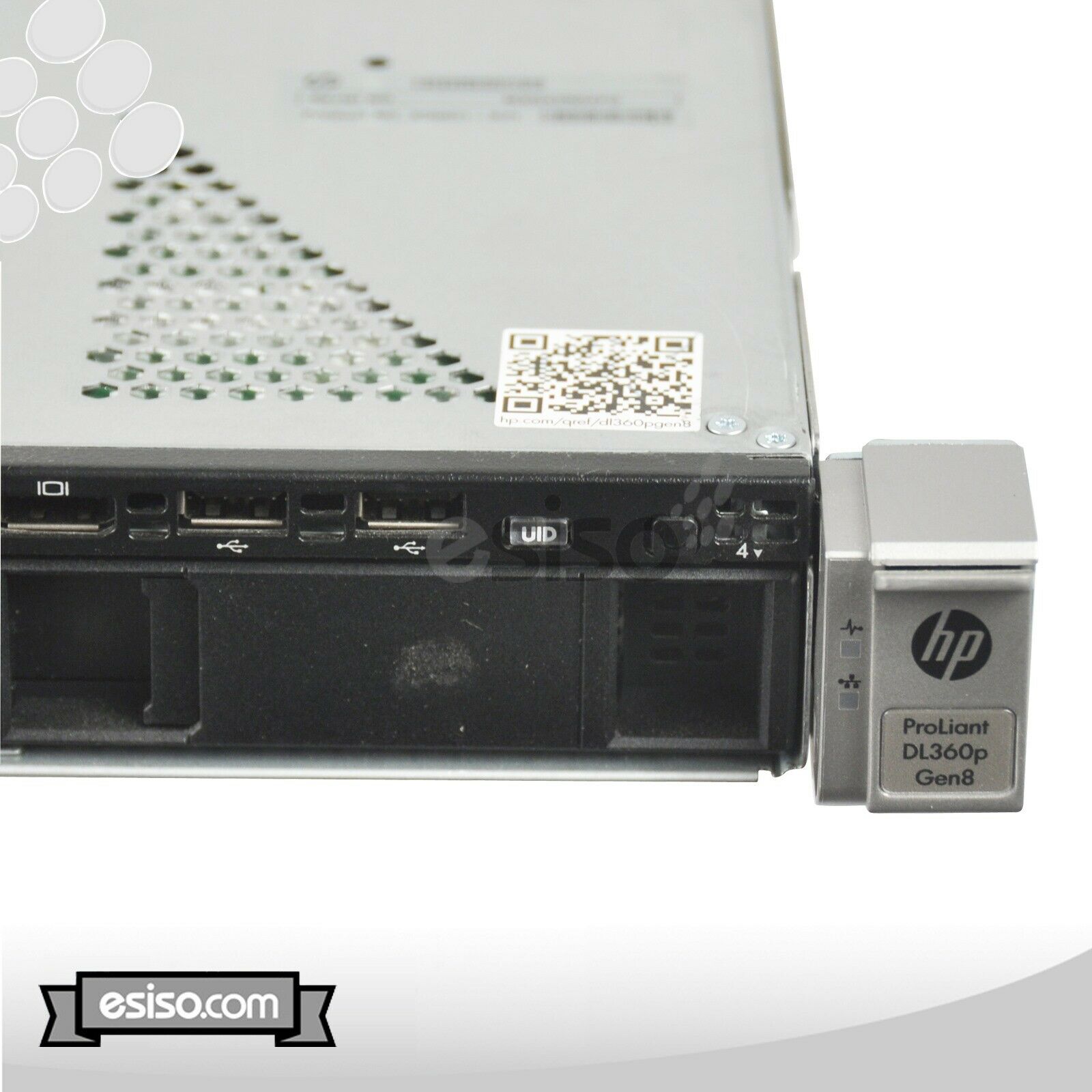HP Proliant DL360p G8 4LFF 2x 10 CORE E5-2660v2 2.20GHz 96GB RAM P420i NO HDD