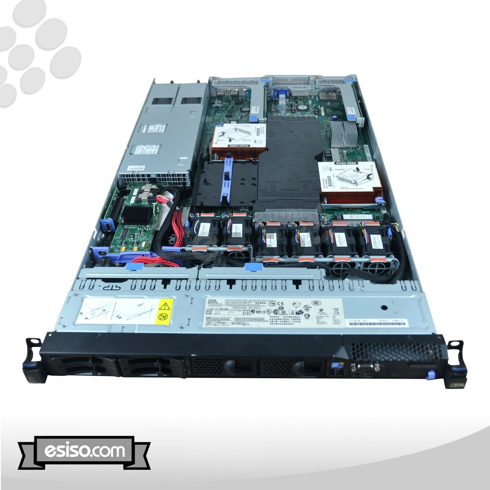 IBM System x3550 M3 7944-AC1 2x SIX CORE L5640 2.26GHz 48GB RAM 2x 600GB 10K SAS