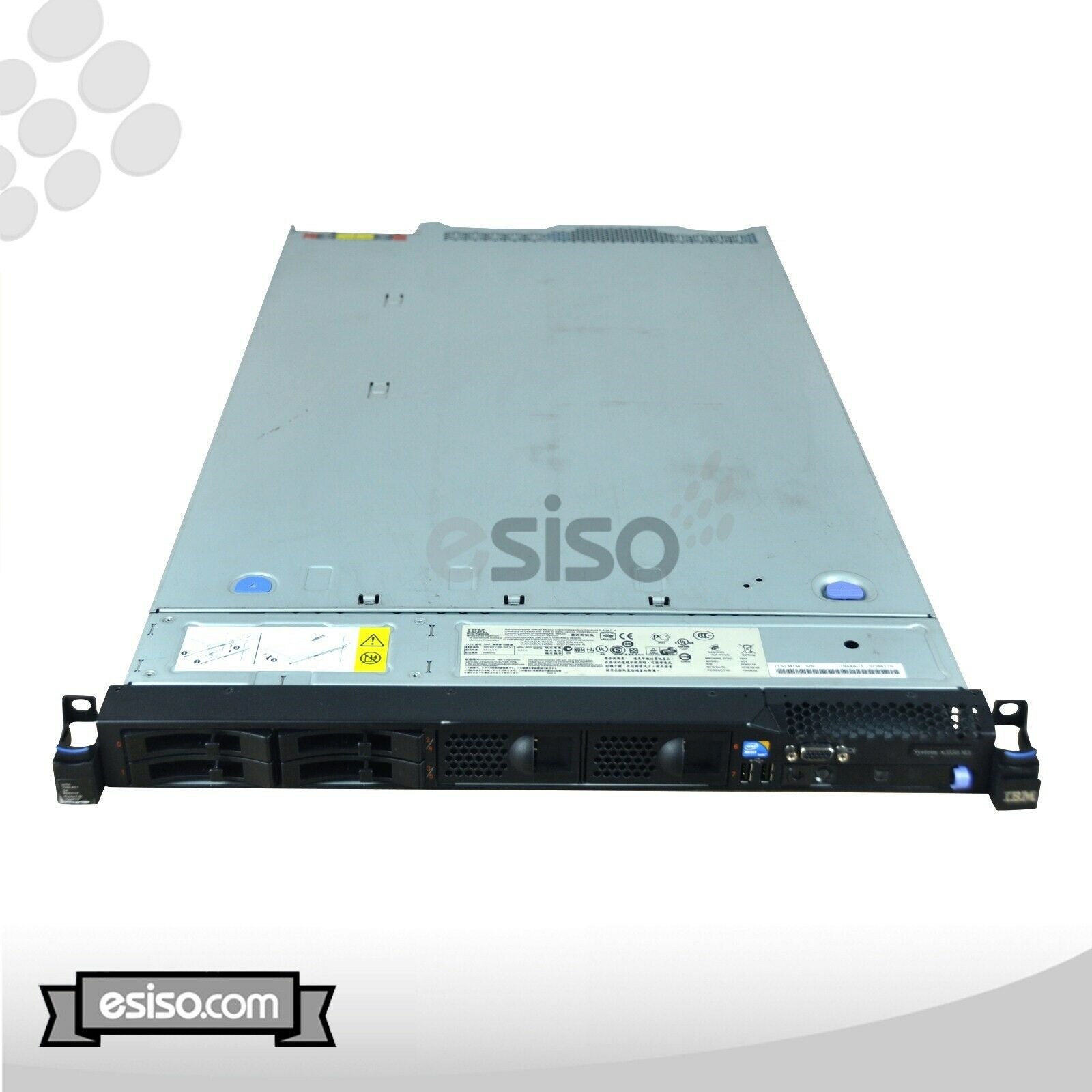 IBM System x3550 M3 7944-AC1 2x SIX CORE L5640 2.26GHz 48GB RAM 4x 160GB SSD