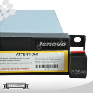 LENOVO THINKSERVER RD540 LFF 2x 10 CORE E5-2660V2 2.2GHz 16GB RAM 9260-8i NO HDD