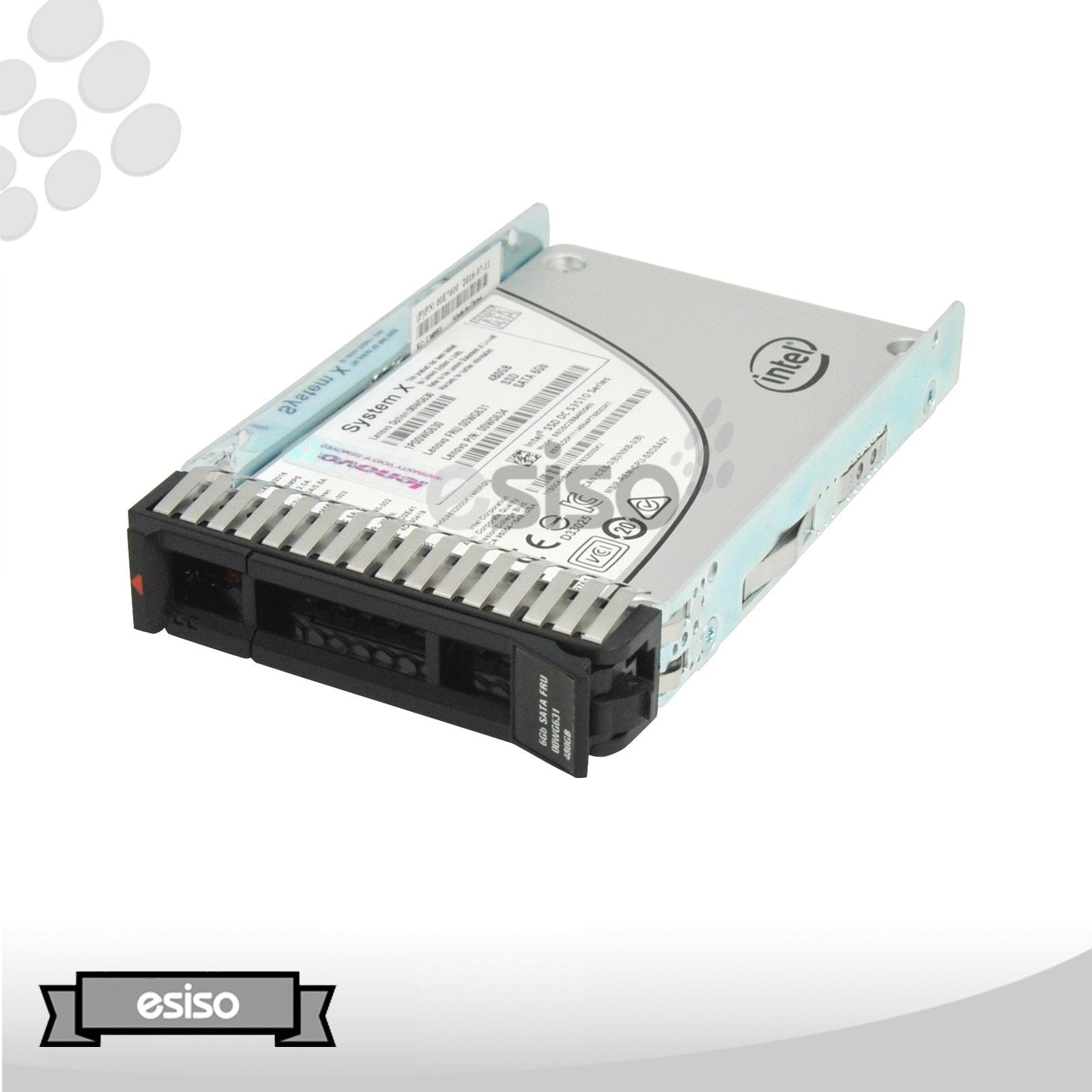 00WG631 00WG630 00WG634 LENOVO 480GB 6G 2.5" SATA INTEL SSD DC S3510 SERIES SSD