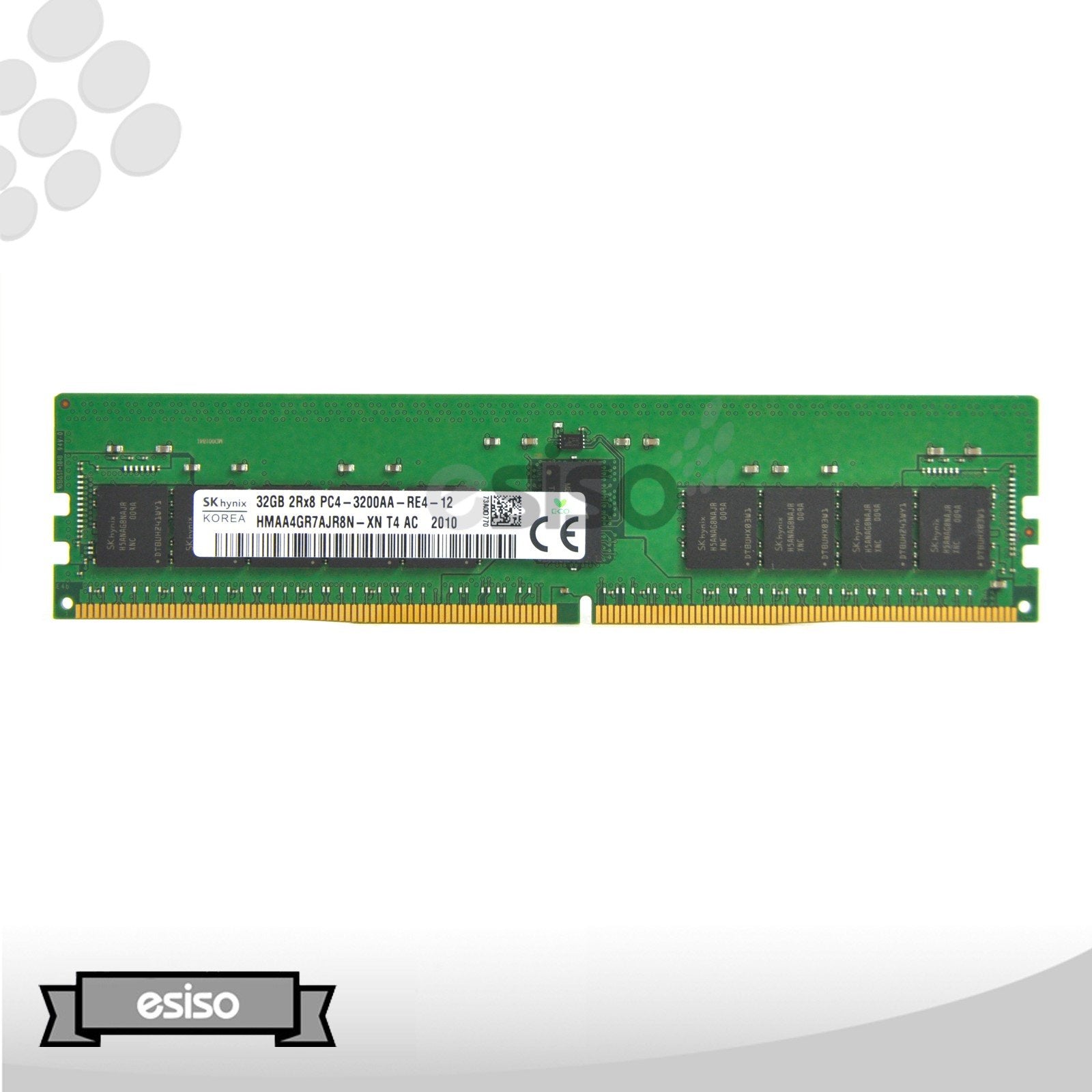HMAA4GR7AJR8N-XN HYNIX 32GB 2RX8 PC4-3200AA DDR4 MEMORY MODULE (1X32GB)